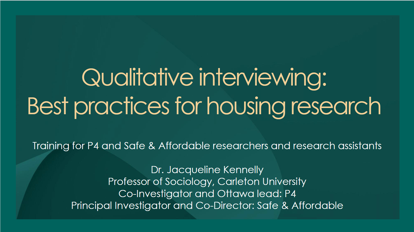 Workshop – Interviewing Skills for Qualitative Data Collection Workshop – Interviewing Skills for Qualitative Data Collection
